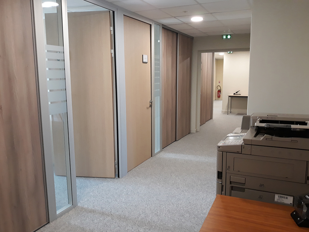 réalisation d'aménagement bureaux fidal