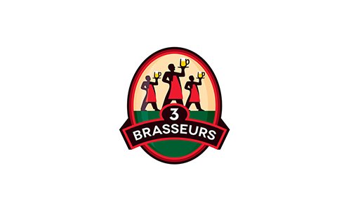 logo client les 3 brasseurs