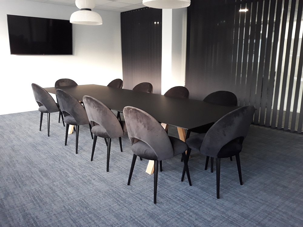réalisation d'aménagement de bureaux Quintuor